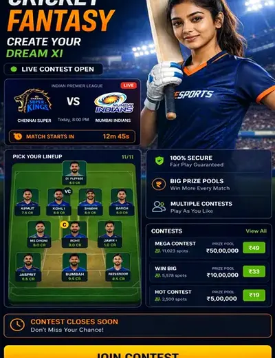 5gbet (5 gbet) fantasy cricket & matchday visual 3